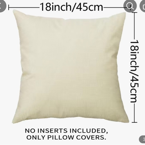 Christmas Pillowcases,17.7x17.7 Inch, Set Of 4, Pillow Inserts Not included B25 - Picture 5 of 5